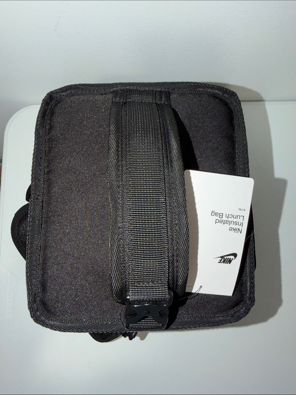 NIKE Black Tactical Insulated Lunch Bag Crossbody Strap - Picture 4 of 10